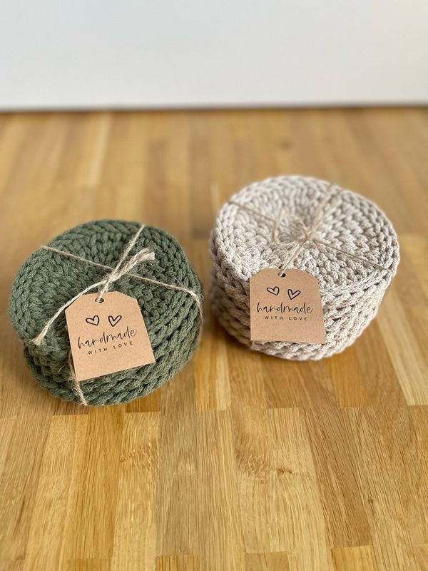 Glas- und Tassenuntersetzer 6er-Set