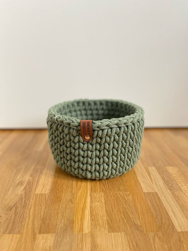 Aufbewahrungskorb "Eucalyptus Green"