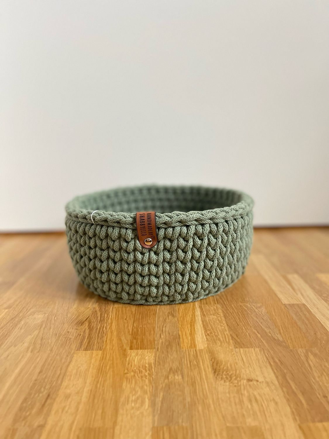 Aufbewahrungskorb "Eucalyptus Green"