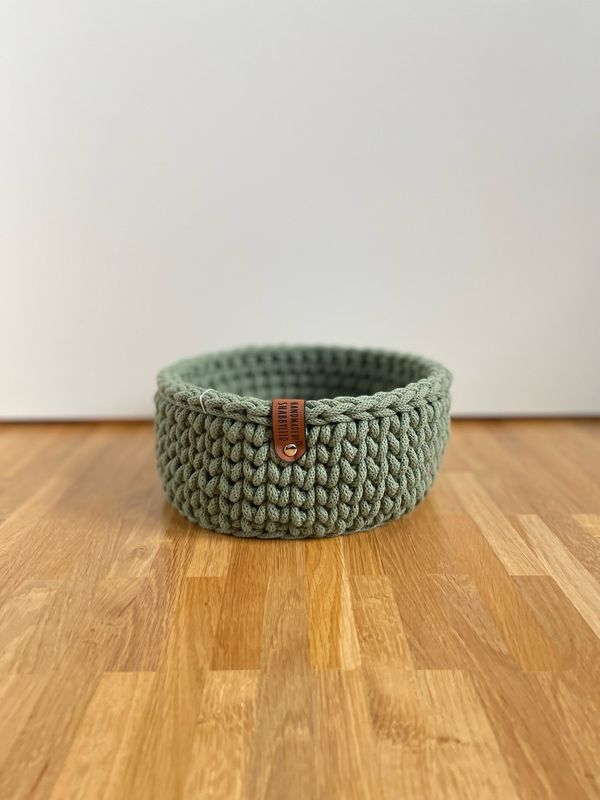 Aufbewahrungskorb "Eucalyptus Green"