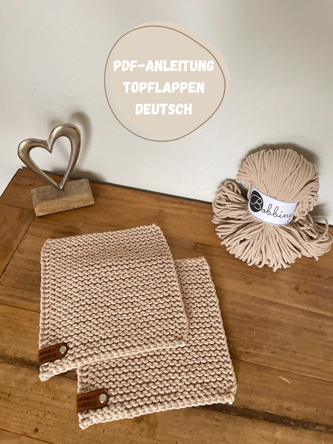PDF-Anleitung Topflappen PDF-Anleitung Topflappen