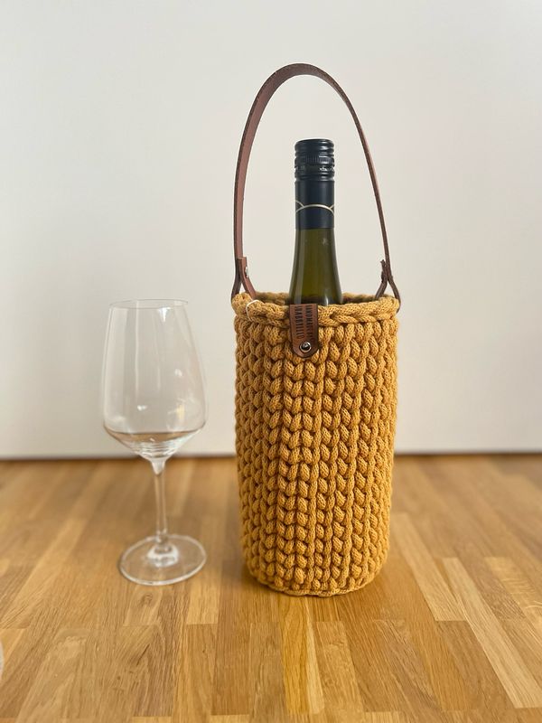 Weinflaschenhalter Weinflaschenhalter "Mustard"
