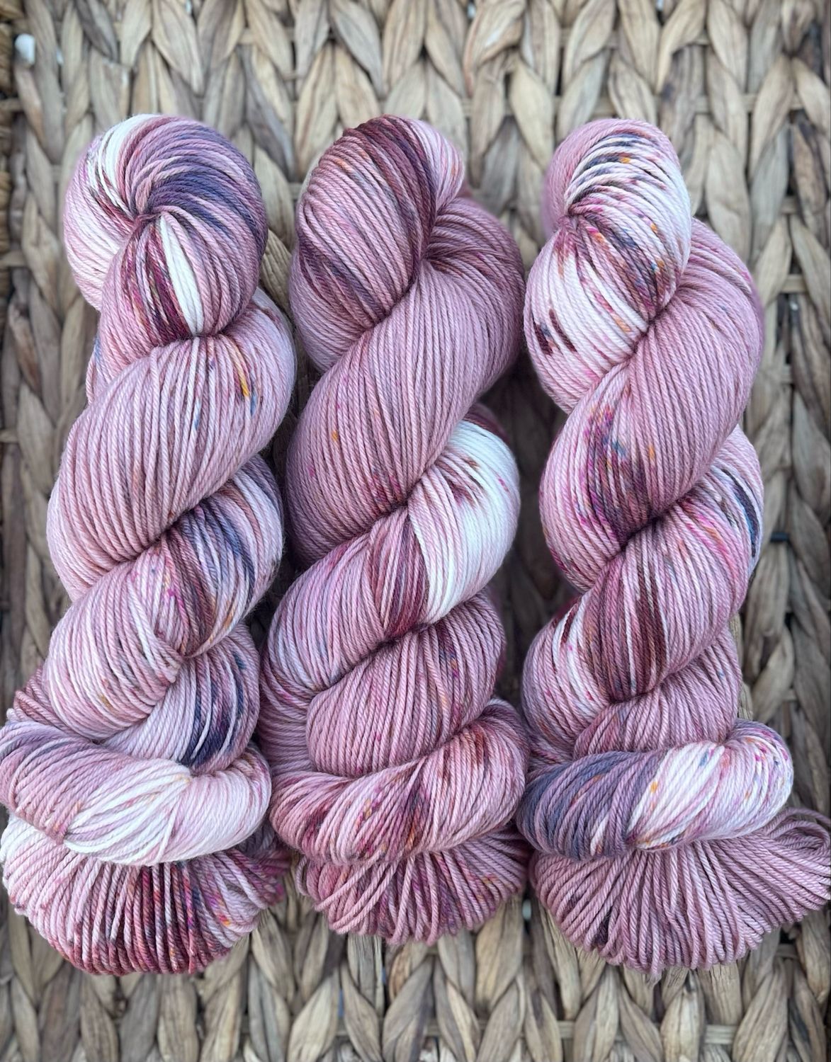 Sockenwolle 4-fach, 100g, Merino extrafine "Pudertopf"