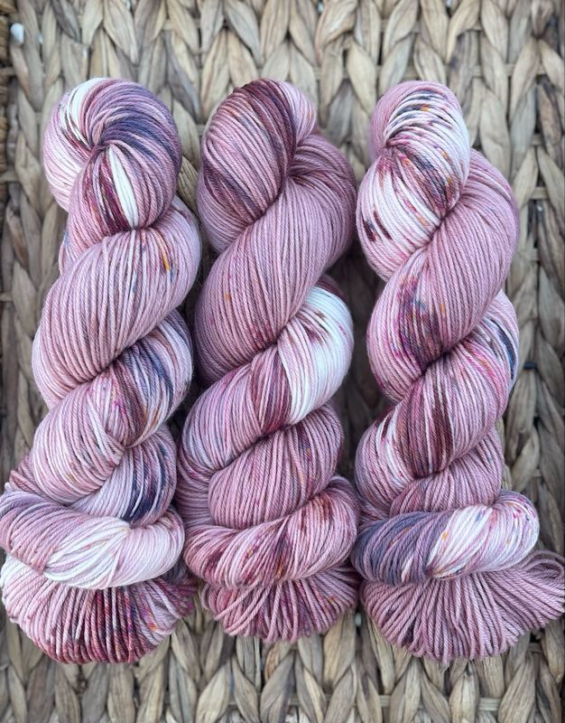 Sockenwolle 4-fach, 100g, Merino extrafine "Pudertopf"