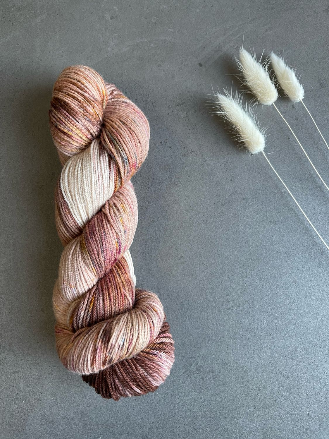 B-WARE Sockenwolle 4-fach, 100g, Merino extrafine B-WARE Sockenwolle 4-fach, 100g, Merino extrafine "Cookie"