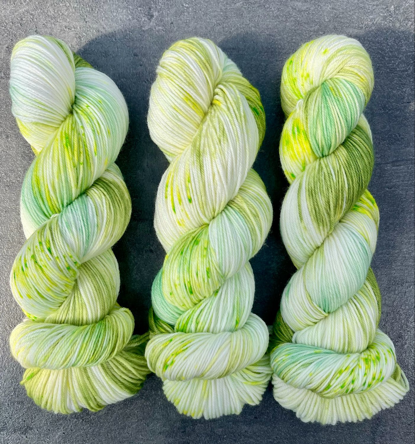 Sockenwolle 4-fach, 100g, Merino extrafine Sockenwolle 4-fach, 100g, Merino extrafine "Limettensorbet"