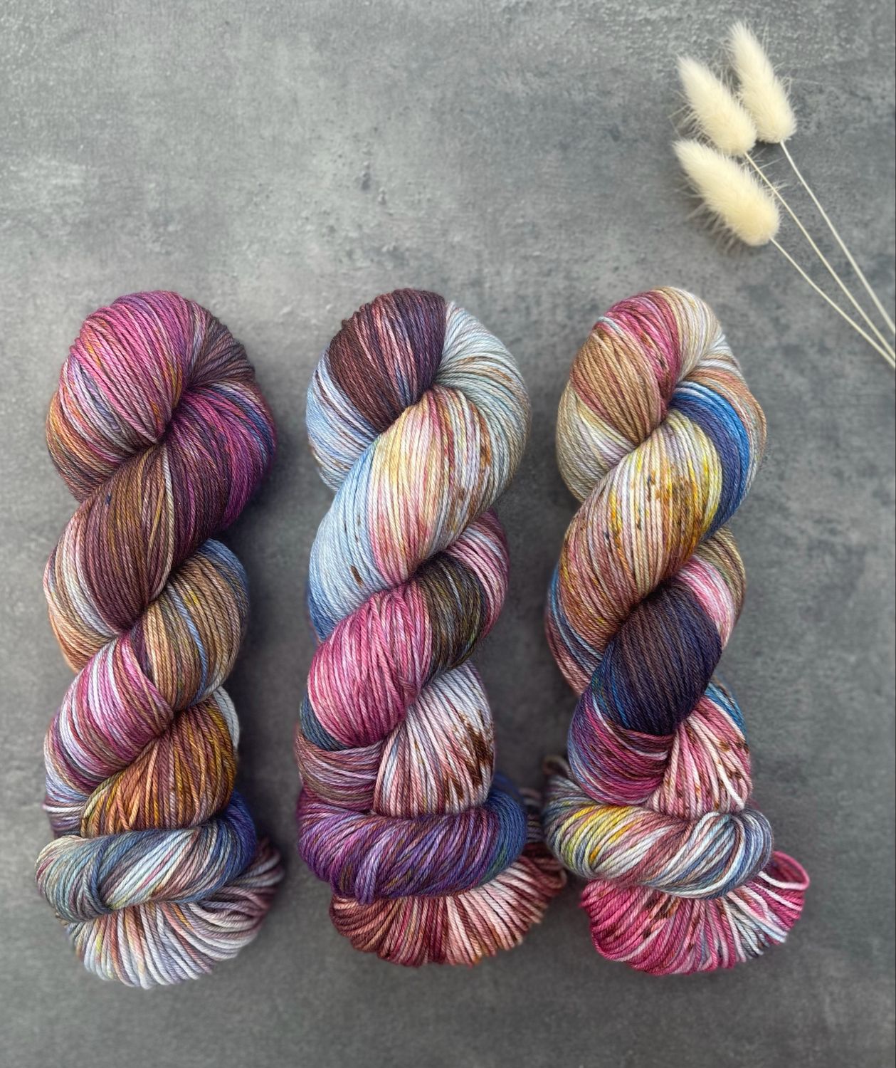 Sockenwolle 4-fach, 100g, Merino extrafine Sockenwolle 4-fach, 100g, Merino extrafine "Galaxie"