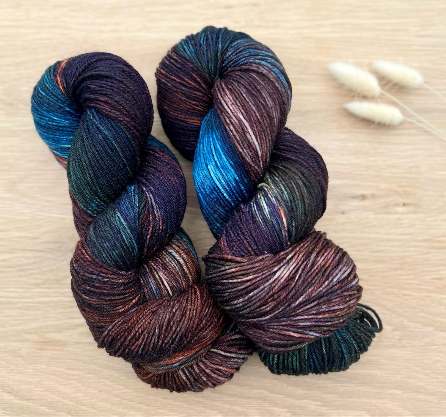Sockenwolle 6-fach, 150g, Merino extrafine Sockenwolle 6-fach, 150g, Merino extrafine "Bunter Gentleman"