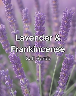 Salt Scrub - Lavender &amp; Frankincense