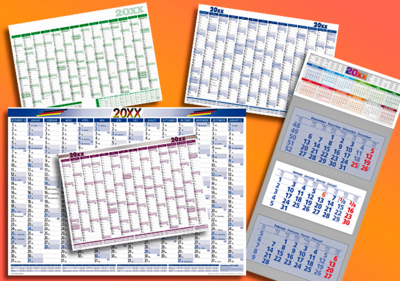 Wandplaner - Wandkalender