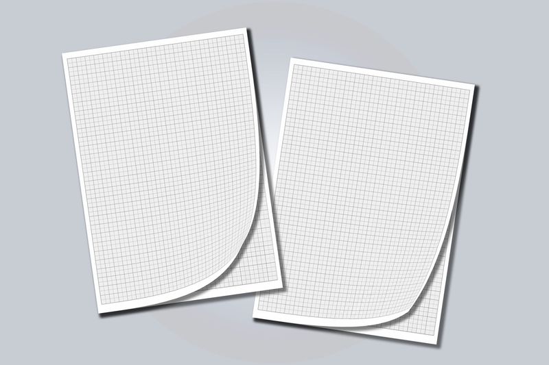 Millimeterpapier als Block Millimeterpapier als Block