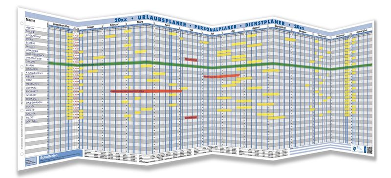 Urlaubsplaner Personalplaner 2027 Urlaubsplaner Personalplaner 2027