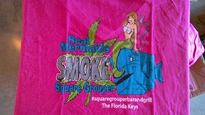 Smokin Mermaid -Pink Womens