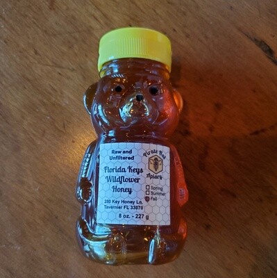 Raw Honey 8-oz Squeeze Bear