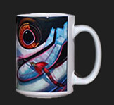 DeYoung Fish Face Coffee Mug