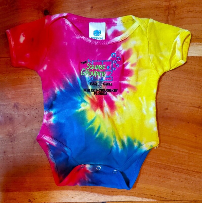 Rainbow Tie Dye Onesie