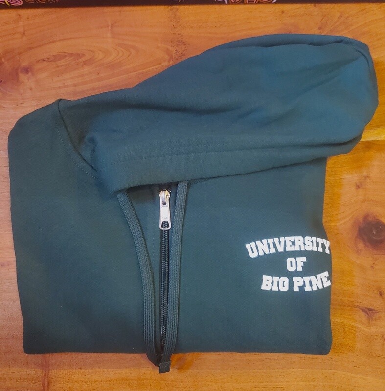 UBP Zip Up Hoodie Green