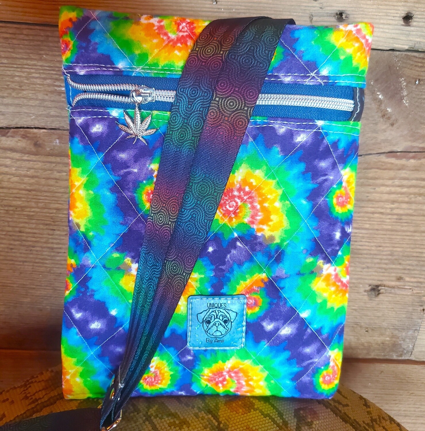 Tie Dye Quilted Purse