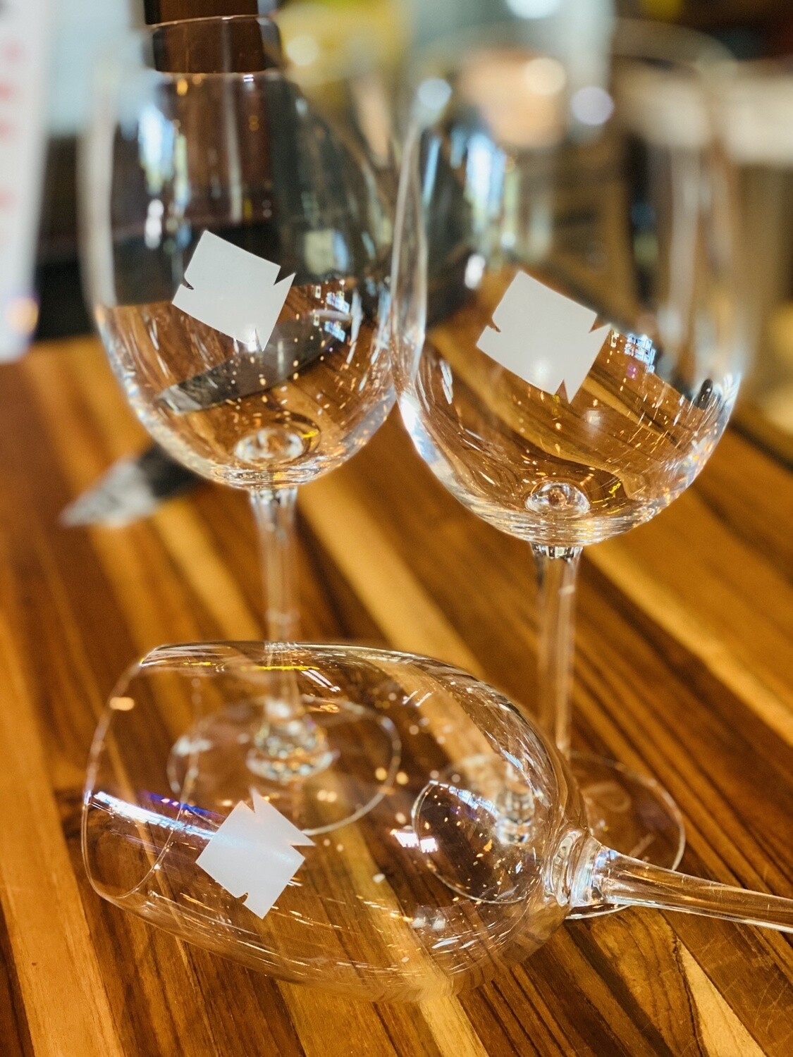 Square Grouper Wine Glass