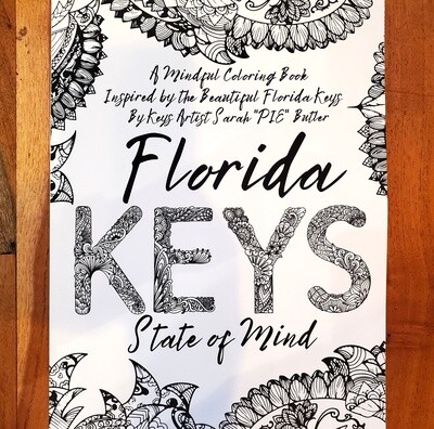 Florida Keys State of Mind Coloring Book