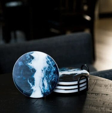 Ceramic Resin Coasters