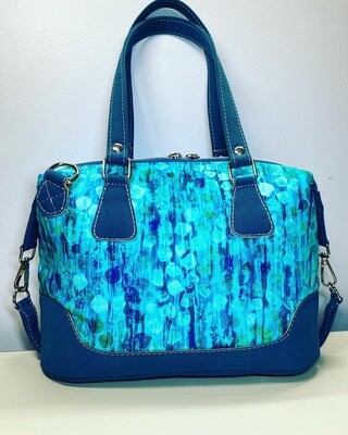 Teal Bowler Bag
