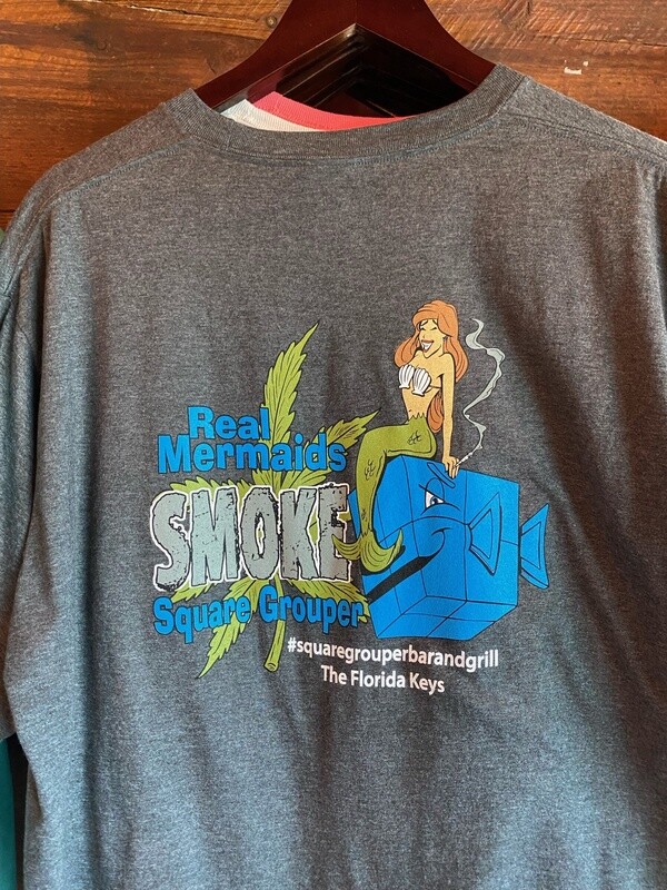 Real Mermaids Smoke Square Grouper