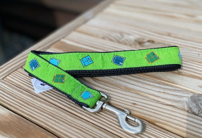 Square Grouper Dog Leash