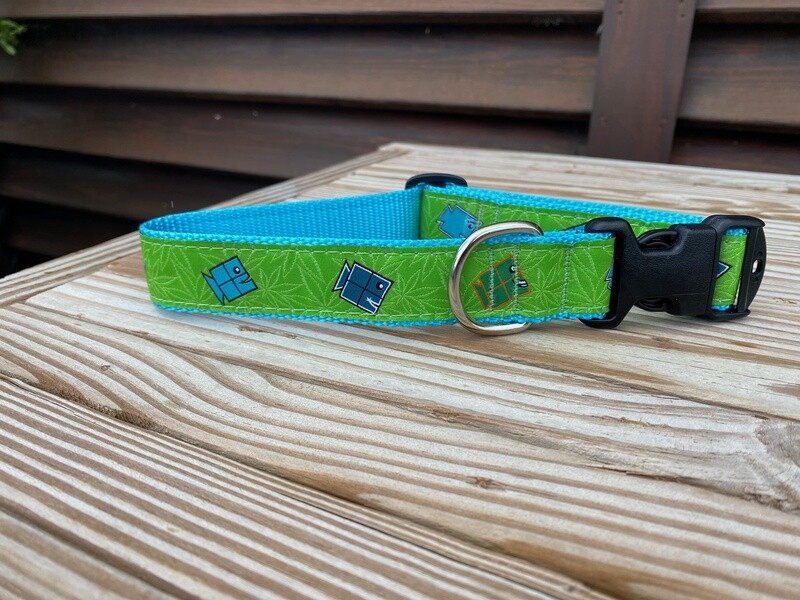 Square Grouper Dog Collar