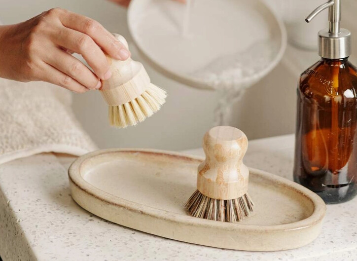 Natural Bamboo Dish Brushes