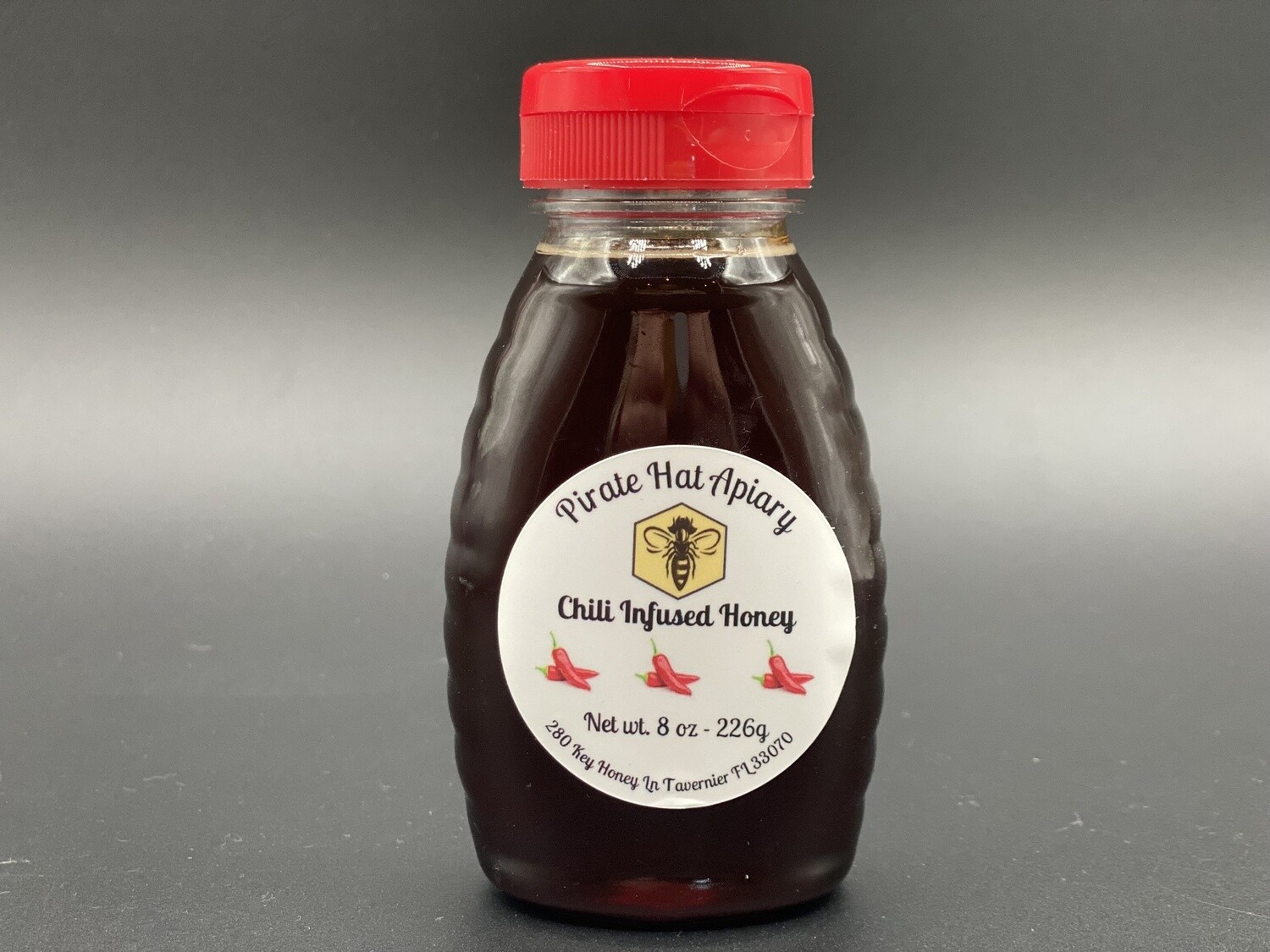 Chili Infused Raw Honey 8-oz
