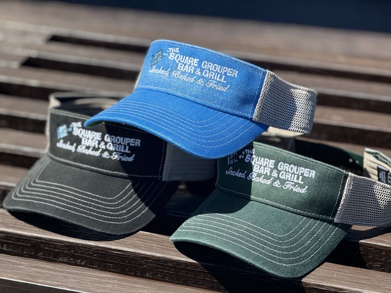 Vintage Washed Cotton Twill Mesh Visor