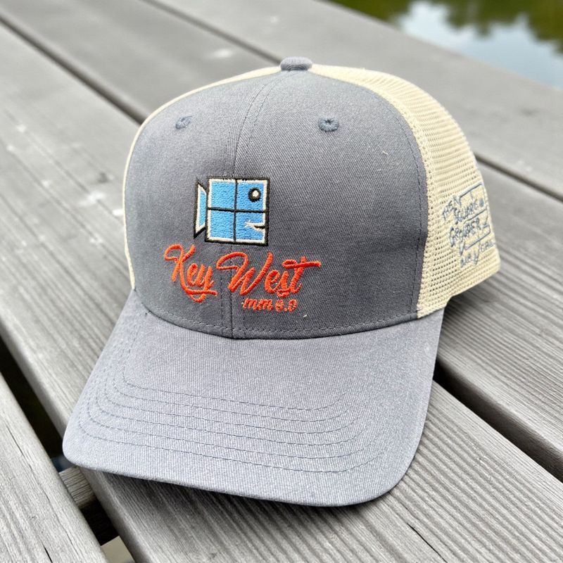Key West Steel Blue Trucker Hat