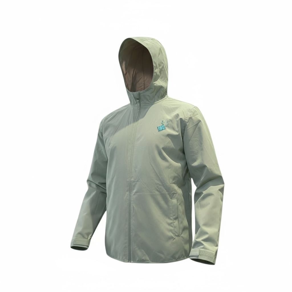 Square Grouper Rain Jacket
