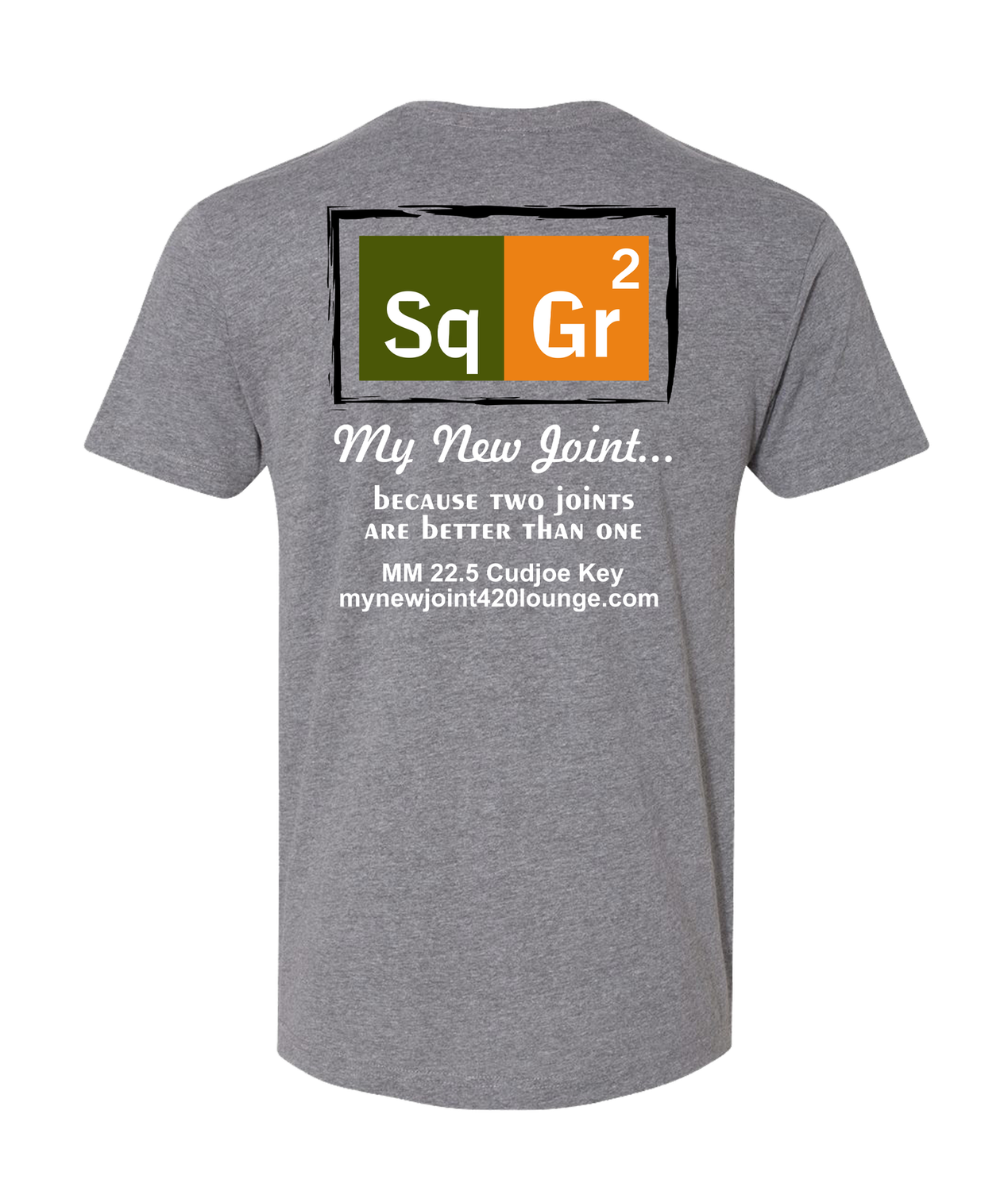 My New Joint Logo Shirt, Colour: Granite Heather, Size: SM