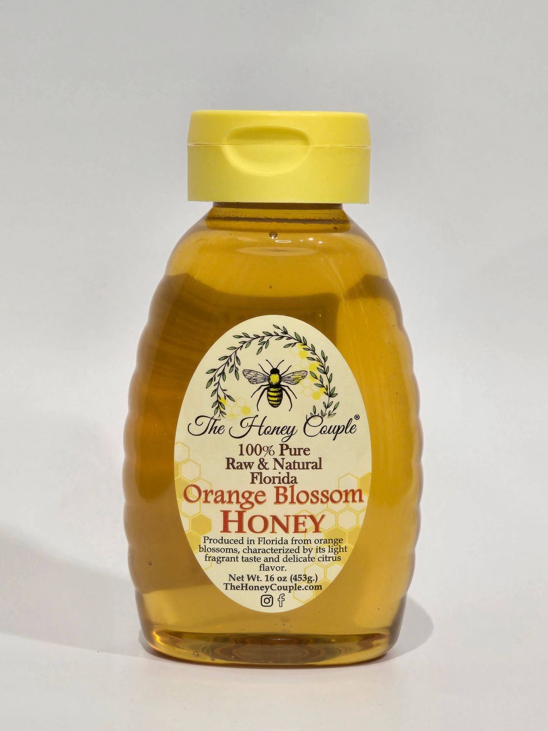 Orange Blossom Honey, Size: 16oz