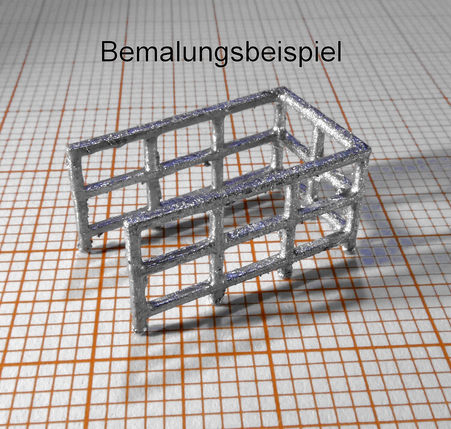 12210 Sammelbereich für Gepäcktrolley (ca. 16 mm in H0)
