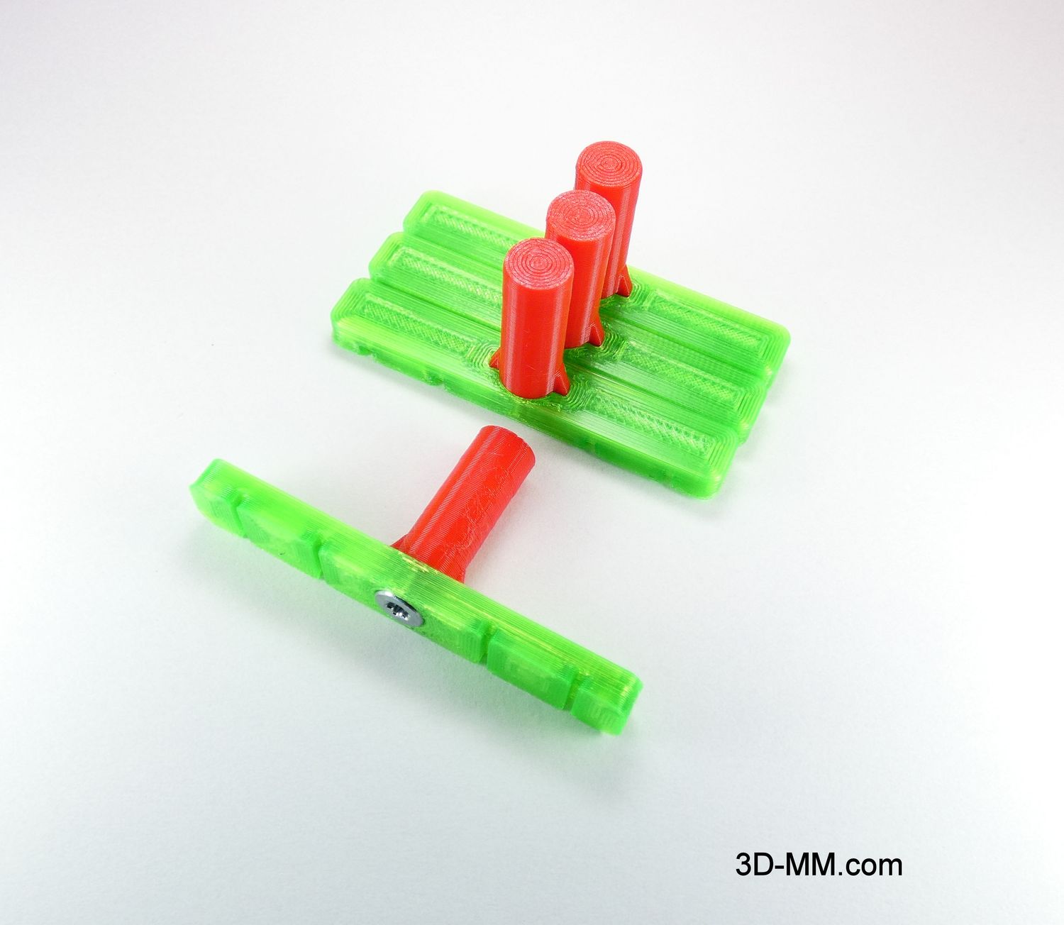 95050-N-290 Parallelgleis-Fixierset (Spur N - Minitrix) 4er-Pack (Set mit 4x Grün 29,0mm)