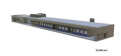 18100 Bahnhofsgebäude in Anlehnung an Gmünd NÖ für Spur H0 (130 x 850 mm) passend zu Epoche III+IV bis VI 18100 Bahnhofsgebäude in Anlehnung an Gmünd NÖ für Spur H0 (130 x 850 mm) passend zu Epoche III+IV bis VI