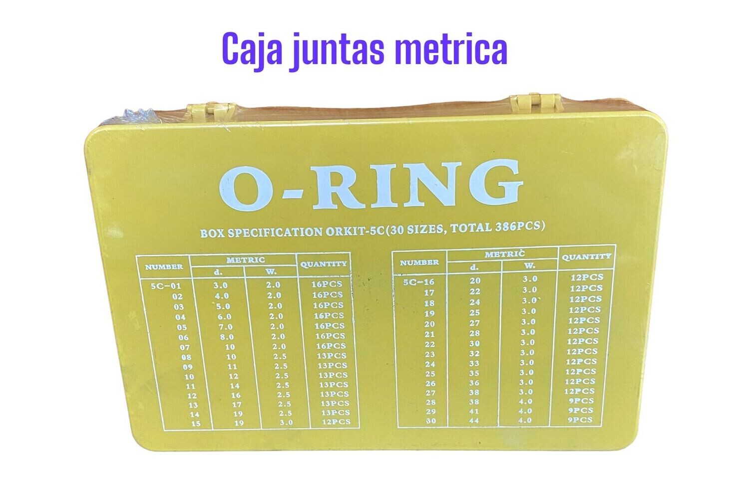 CAJA JUNTAS EN NBR