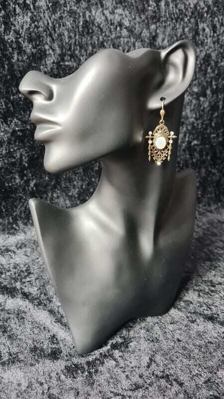 Jugendstil Ohrringe "Inka"