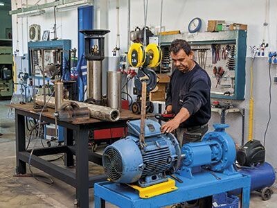 Reparaciones de motores y bombas