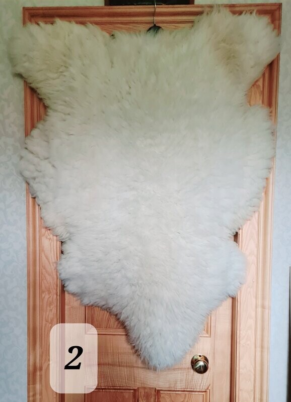 Sheepskin rug