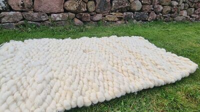 Wool Peg Loom Rug