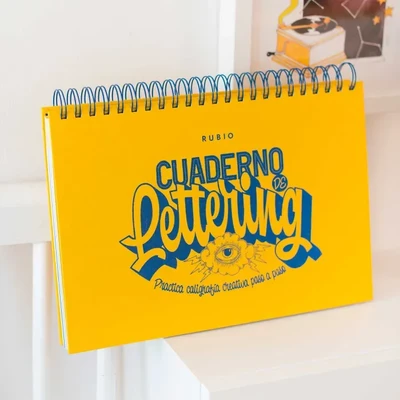 Cuaderno de lettering RUBIO.