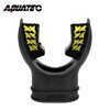 Aquatec Shark fin Mouthpiece Black Silicone/yellow