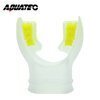 Aquatec Shark Fin Mouthpiece Clear Silicone/yellow