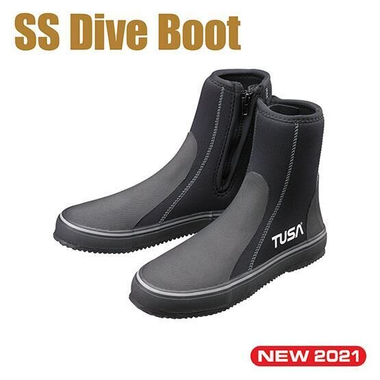 TUSA Neoprene DB0107 5mm Soft Soled Dive Boot, EURO SIZE: 38