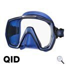 TUSA  M1001 FreedomHD Scuba Dive  Mask  With Indigo  Silicone Skirt
