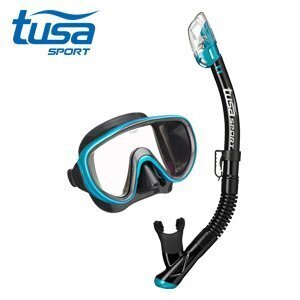TUSA SPORT  1625 SERENE Mask and Snorkel Set ADULT   Black Series